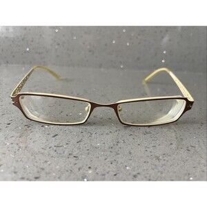 Bellagio B424 C-02 48-18-135 Metal Bronze Brown Full Rim Eyeglasses Frames ONLY